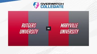 Collegiate Championship Series 2023 Spring Playoffs  Rutgers University vs Maryville University [upl. by Enieledam]