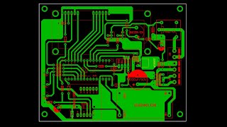 Design a simple PCB with SprintLayout 60 with nice and beautiful background music UNCUT [upl. by Pisarik]