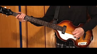 All My Loving  Bass Cover  Hofner Ignition Violin Bass [upl. by Dviad]