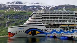 Norwegen Kreuzfahrt Aida Perla Teil 2 [upl. by Haerle16]