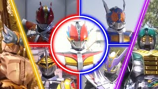 Kamen rider DenO All Rider Henshin amp Forms Sword form  Liner form [upl. by Ezekiel511]