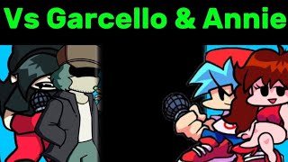 FNF Garcello Update Garcello amp Annie HAZY RIVER HardSECRET SONG [upl. by Agemo]