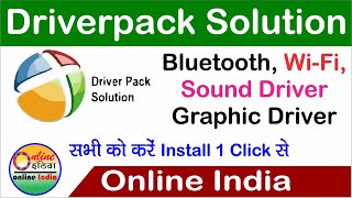 How to use Driverpack Solution Online  How to install drivers in Windows PC [upl. by Etteuqram]