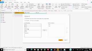 Combine Multiple Tables in Power BI [upl. by Giorgia917]