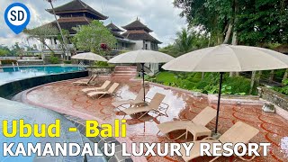 Ubud Bali Luxury Hotel  Kamandalu Resort Tour [upl. by Anowahs]