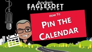 Eaglesoft Training Andre shows How to Pin the Calendar to The Schedule [upl. by Sidnala]