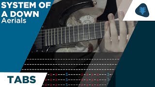 System Of A Down  Aerials Guitar tabs [upl. by Hceicjow]