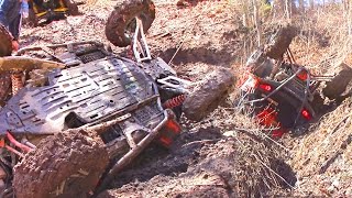 Technical SxS Trail Riding at its Finest  Polaris RZR vs Can Am Maverick  Pushing the Limits [upl. by Kristen516]