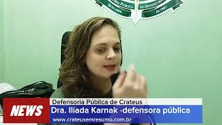 DRA ILÍADA KARNAKDEFENSORA PÚBLICA [upl. by Sido]