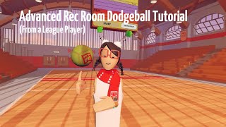 ADVANCED  Dodgeball Tutorial  Rec Room [upl. by Alracal873]