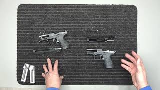 Walther P22Q vs P22 [upl. by Ailla494]