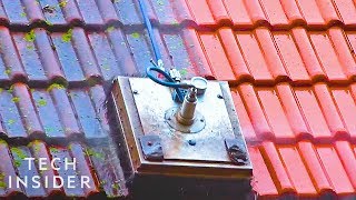 Cleaning Roofs Is Easier With This Machine [upl. by Peace]