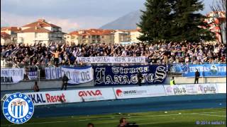 Tirona Fanatics 05042014 Skenderbeu vs TIRONA 23 [upl. by Aidas]