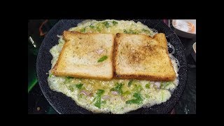 ब्रेड ऑमलेटBread Omelette Recipe in HindiQuick Breakfast Recipe 56 [upl. by Adniles778]