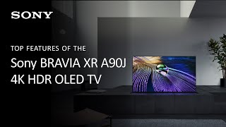 Sony BRAVIA XR A90J 4K HDR OLED TV  Product Overview [upl. by Egiap739]