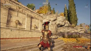 Assassins Creed® Odyssey locations Spartan Warheros Armor Legendary armor [upl. by Kelwunn994]