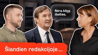 Svečiuose Rimvydas Petrauskas  Šiandien Redakcijoje [upl. by Ahsiram304]