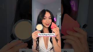 TIP DE MAQUILLISTA PRO 3 formas para sellar tu maquillaje belleza makeuptutorial [upl. by Salvador]