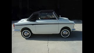 Restauro Autobianchi Bianchina Cabriolet seconda serie 1963 [upl. by Park]