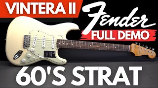 Fender Vintera II 60s Stratocaster BEST Mexican Strat [upl. by Ahsirak]