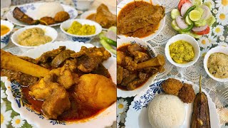 মায়ের হাতের ফাটাফাটি রান্না Mumbaiতে বন্ধুর বাড়িতে  Mutton JholKatla Kormashorshe Chingri🔥😍🍖🍤 [upl. by Gabie]