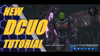 DCUO  New Tutorial and Character Creation [upl. by Nosnirb756]