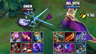 BELVETH vs GWEN FULL BUILD FIGHTS amp Best Moments [upl. by Hans]