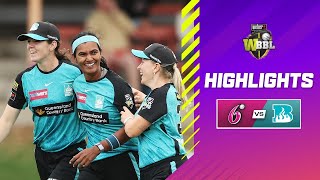 Heat Defend 139 At North Sydney Oval  Sydney Sixers v Brisbane Heat  WBBL10 [upl. by Shore]