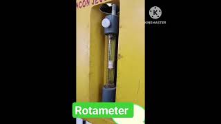 Rotameter in action at Water Treatment plant  JJM PROJECT [upl. by Fadas]