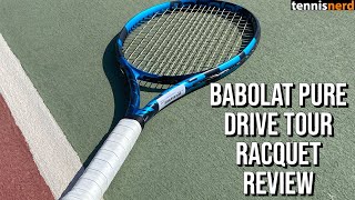 Babolat Pure Drive Tour 2021 Racquet Review [upl. by Ardis]