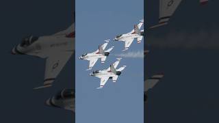 All 6 F16 Thunderbirds flyby [upl. by Zippel730]