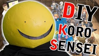 DIY  TÊTE DE KORO SENSEI  ASSASSINATION CLASSROOM [upl. by Angelle]