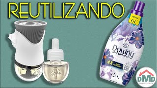 Reutilizando Aromatizador Bom Ar Air Wick  Economize  Faça você Mesmo [upl. by Neelik]