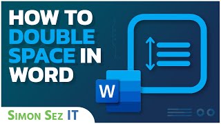 How to Double Space in Microsoft Word  A Quick Tutorial [upl. by Assilaj]