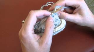 How to take knitting in the round to flat knitting on circular needles [upl. by Shina632]