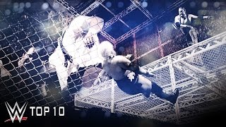 Undertaker Chokeslams Mankind Through Cell [upl. by Gensmer]