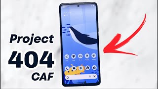 Project 404  Pure CAF Experience  Another good Custom ROM [upl. by Ahsitra898]