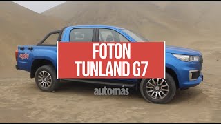 Foton Tunland G7 4x4  Prueba y Reseña [upl. by Annaiuq]