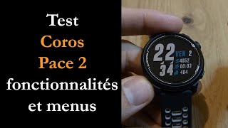 Test Coros Pace 2  rapport fonctionnalités  prix imbattable montre GPS running triathlon ultra [upl. by Arenahs439]