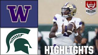 Washington Huskies vs Michigan State Spartans  Full Game Highlights [upl. by Unni]