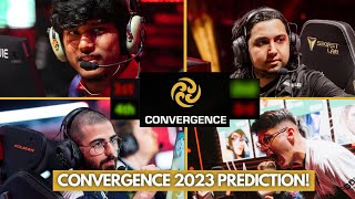 Convergence 2023 Prediction  Who Wins Indias Biggest VALORANT Event [upl. by Kaylyn]