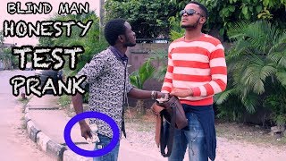 BLIND MAN HONESTY TEST PRANK  ZfancyTv [upl. by Rehpotsirh549]