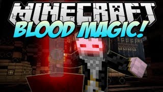 Minecraft  BLOOD MAGIC The Ultimate Evil Wizard  Mod Showcase 162 [upl. by Bellis]