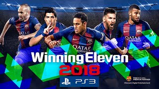 Winning Eleven 2018 PS3 [upl. by Ssac]