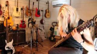 Nick Beggs Studio Session  Chapman Stick  TwoHanded Tapping [upl. by Trillbee]