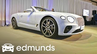 2019 Bentley Continental GT Convertible Prestige for a Price  Edmunds [upl. by Yendyc]