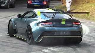 Aston Martin Vantage AMR Pro  Accelerations amp LOUD Exhaust Sound [upl. by Liebman202]