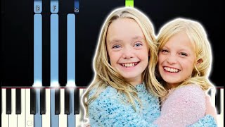 Best Friends Forever by Jazzy Skye Piano Tutorial [upl. by Adalia]