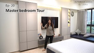 Ep20 luxury Bedroom Design India  Master Bedroom Tour  Bedroom Interior Design  Interior Iosis [upl. by Gemmell166]