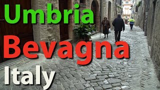 Bevagna Umbria Italy Complete Tour [upl. by Dnalhsa]